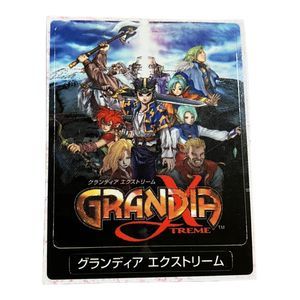 Sony PlayStation 2‎ PS2 Grandia Xtreme Vintage VTG 2002 Memory Card Sticker Skin
